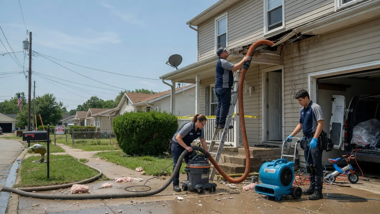 Water Damage Restoration in Hoisington, KS near me